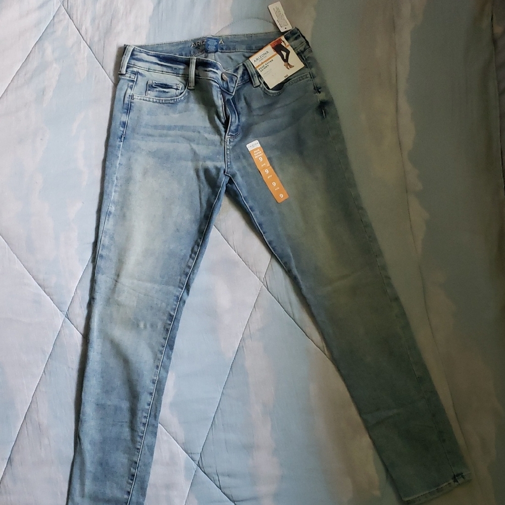 Women's Light Blue Arizona Skinny Jeans Size 9